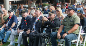 Veterans Day Ceremony at Veterans Historical Plaza