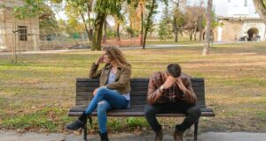 Couple on Bench