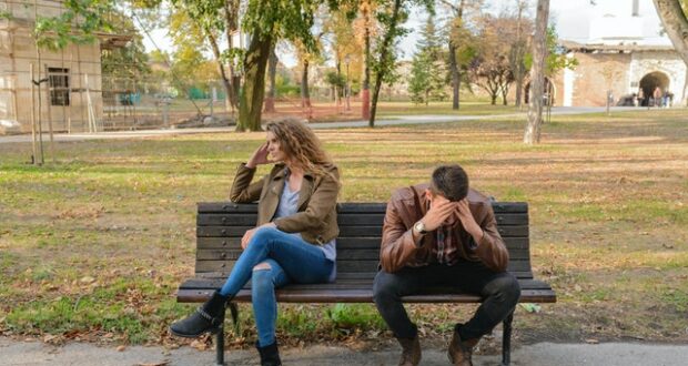 Couple on Bench