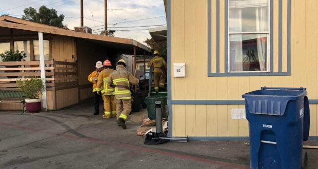 canyon country mobile home fire