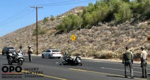 motorcycle deputy crash