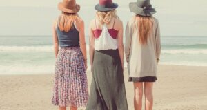 Friends on Beach