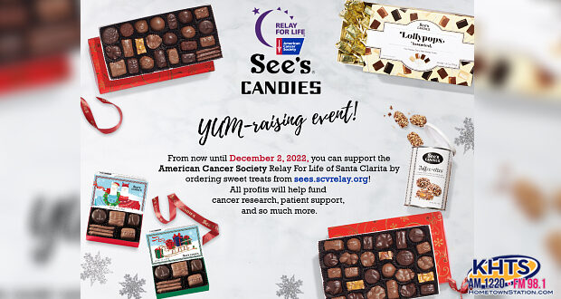 ‘YUM-raising:’ See’s Candies Raising Funds For American Cancer Society