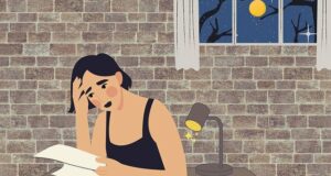 woman with problems