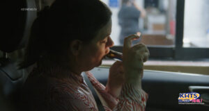 carls jr lady smoking 0-1