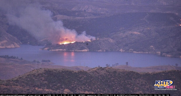 Structure Fire Spreads To Brush In Castaic - Vimarsana News