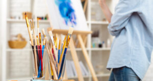 Woman Painting