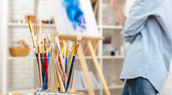 Woman Painting