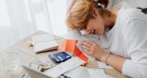 Woman at desk