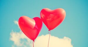 heart, balloon