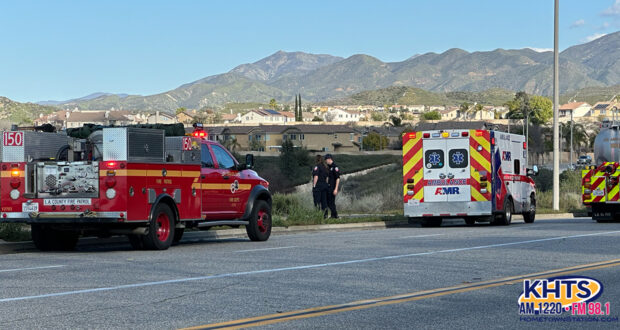 Small Canyon Country Brush Fire Halts Antelope Valley Line Railroad Traffic - Vimarsana News