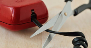 phone landline cut stock 021324