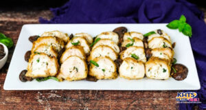 Chicken Stuffed With Goat Cheese and Basil