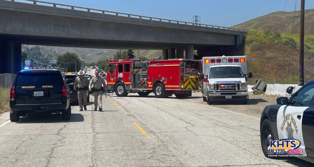 Person Killed After Vehicle Veers Off 5 Freeway In Castaic - Vimarsana News
