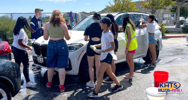 Students at last year's fundraiser