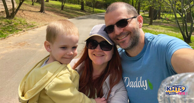 Randy Keith and his family