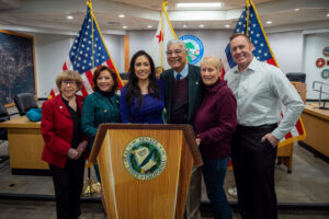 Senator Suzette Valladares with Santa Clarita City Council
