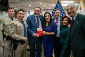 Senator Suzette Valladares with CHP