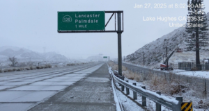 snow grapevine caltrans 012725