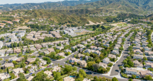 santa clarita aerial view 022725