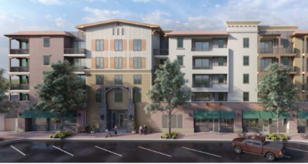 newhall mixed use development render 031725 031625