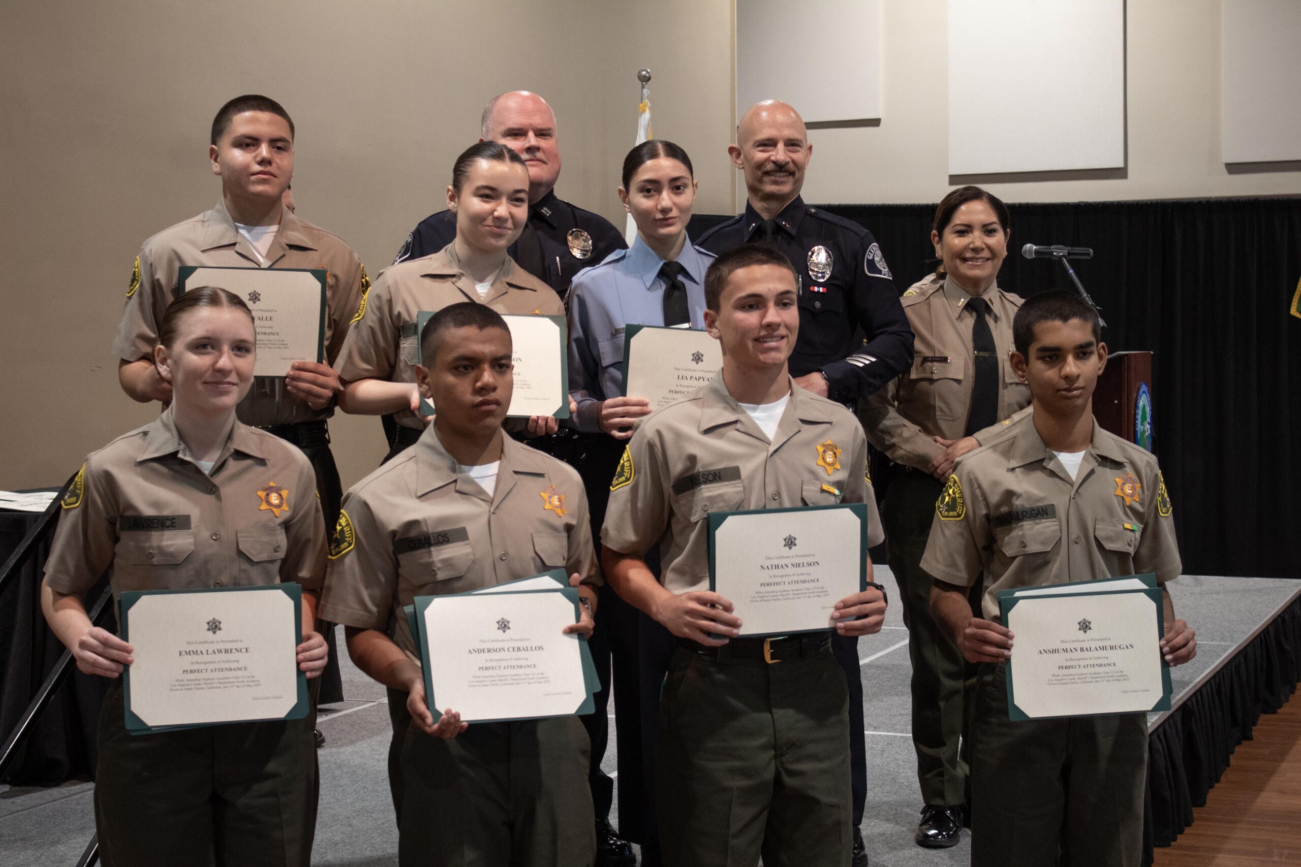 Explorer Academy, A Program That Gives Young Recruits Police Academy-Like Experience, Holds Graduation Ceremony