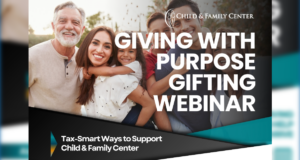 child & family giving with purpose 82825