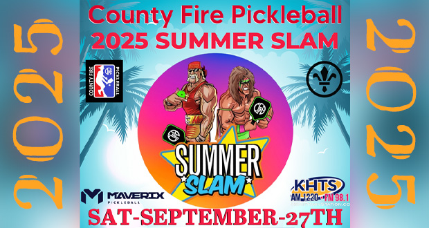 Summer Slam 2025 county fire pickleball