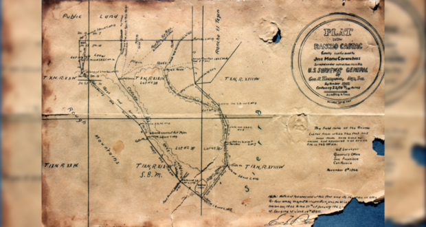 rancho castac map beale 1862 history 112225