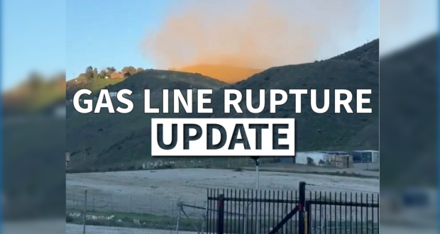 123025 GAS LINE RUPTURE update