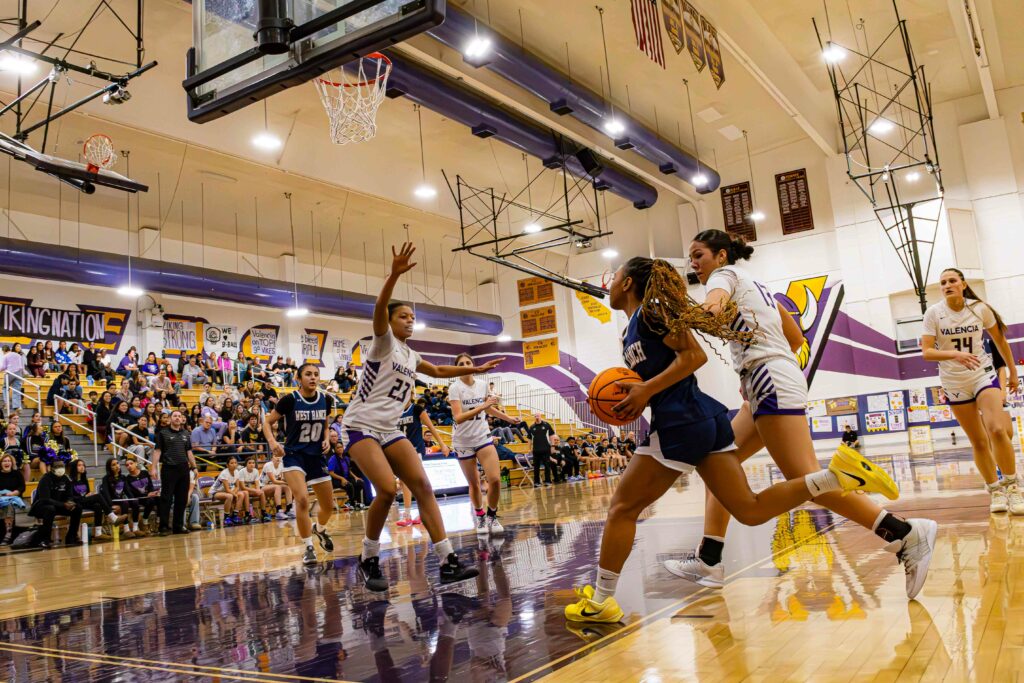 012926 West Ranch vs Valencia Girls Basketball