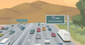 five freeway north graphic
