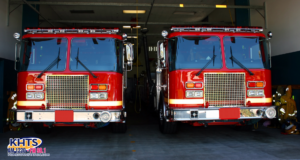 fire trucks