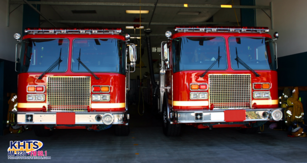 fire trucks