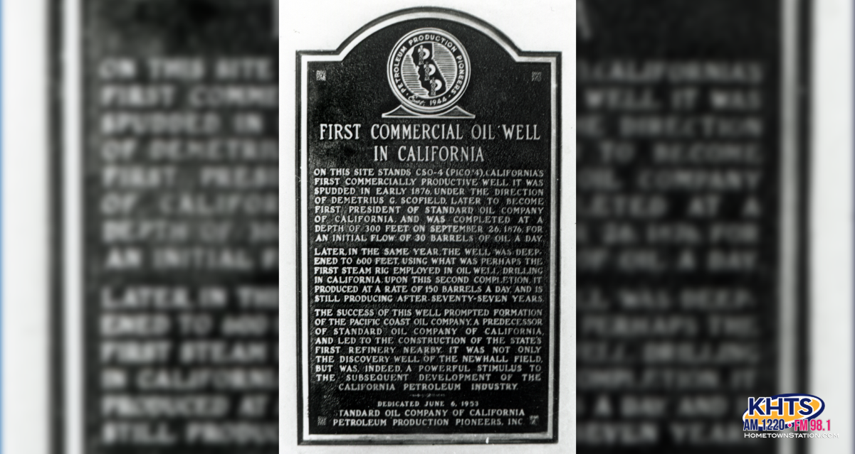 hometownstation.com - Jade Aubuchon - Today In SCV History: April 19, 1880 - Pico Oil Spring Mine Section 2 Patented