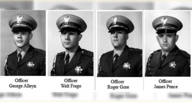 newhall incident - officers who died