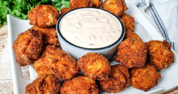 Golden Crispy Potato Croquettes With Smoky Chipotle Aioli