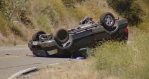 051926 flipped car