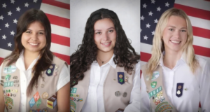 061126 Santa Clarita Area Girl Scouts Earn Gold Award