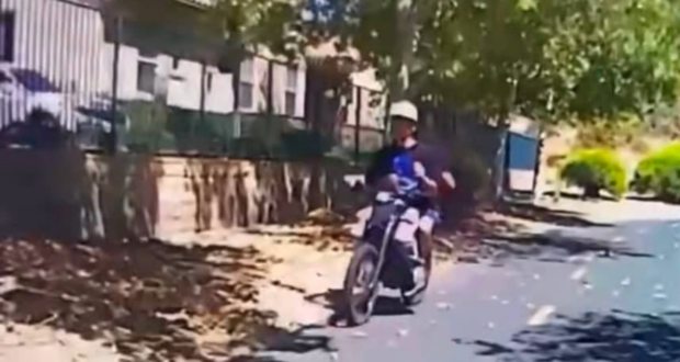 Two 15-Year-Old E-Motorcycle Riders Detained After Throwing Object At Bicyclist