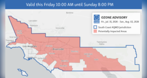 ozone advisory 073126
