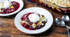summertime berry dump cake recipe just a pinch 070826