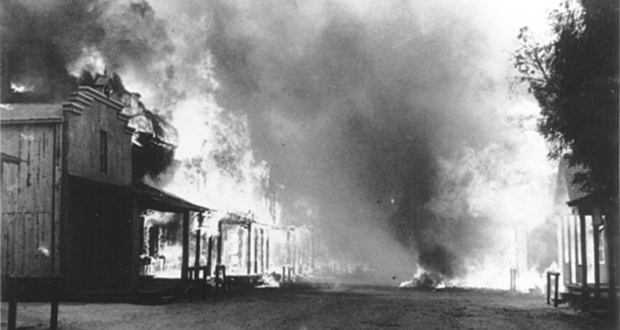 Today In SCV History: August 28, 1962 – Placerita Fire Destroys Gene Autry's Melody Ranch