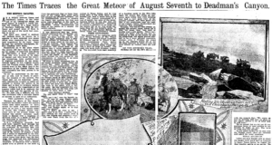 texas canyon meteor scv history 080726