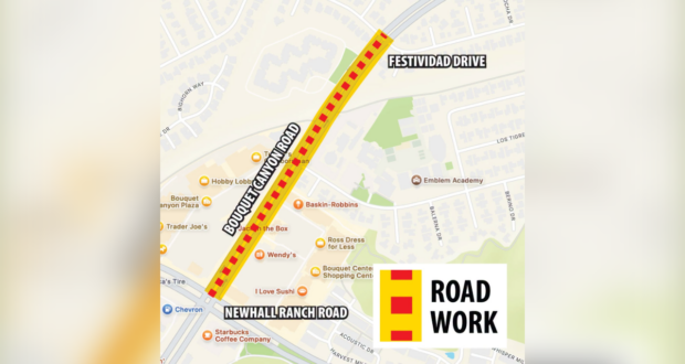 Overnight Sewer Repairs To Take Place On Bouquet Canyon Road