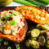 Roasted Acorn Squash With Cranberries & Quinoa 100626